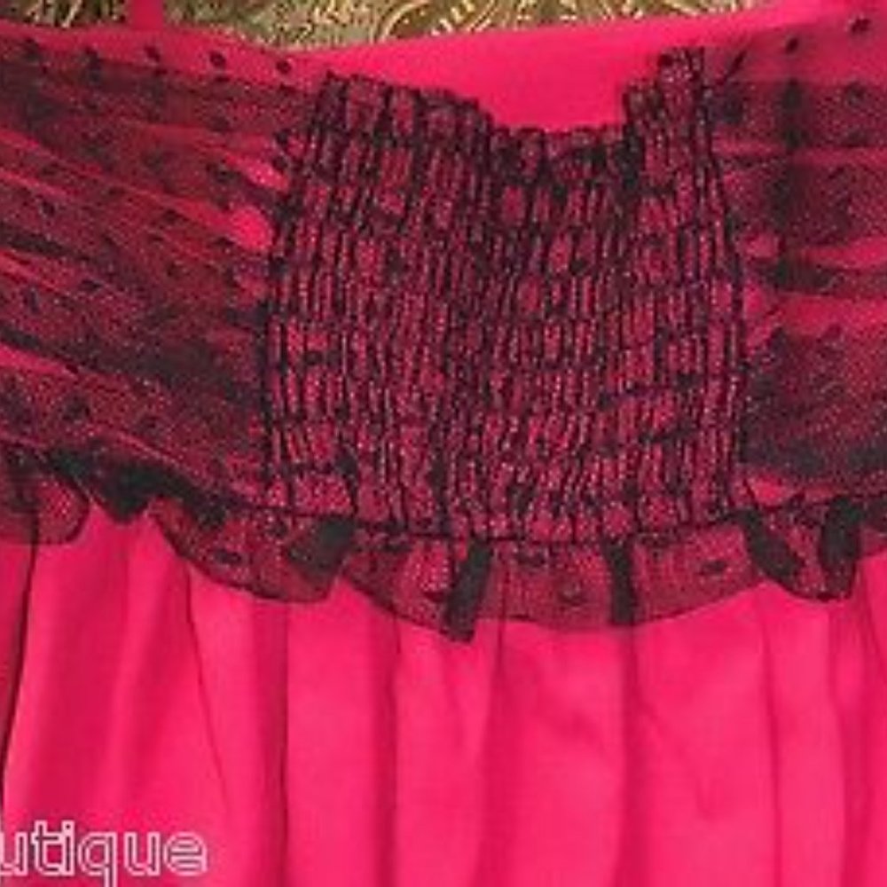 NWT‎ $650 RedValentino  by Valentino Garavani fushia dress. Size IT 46 US 8 - Picture 5 of 7